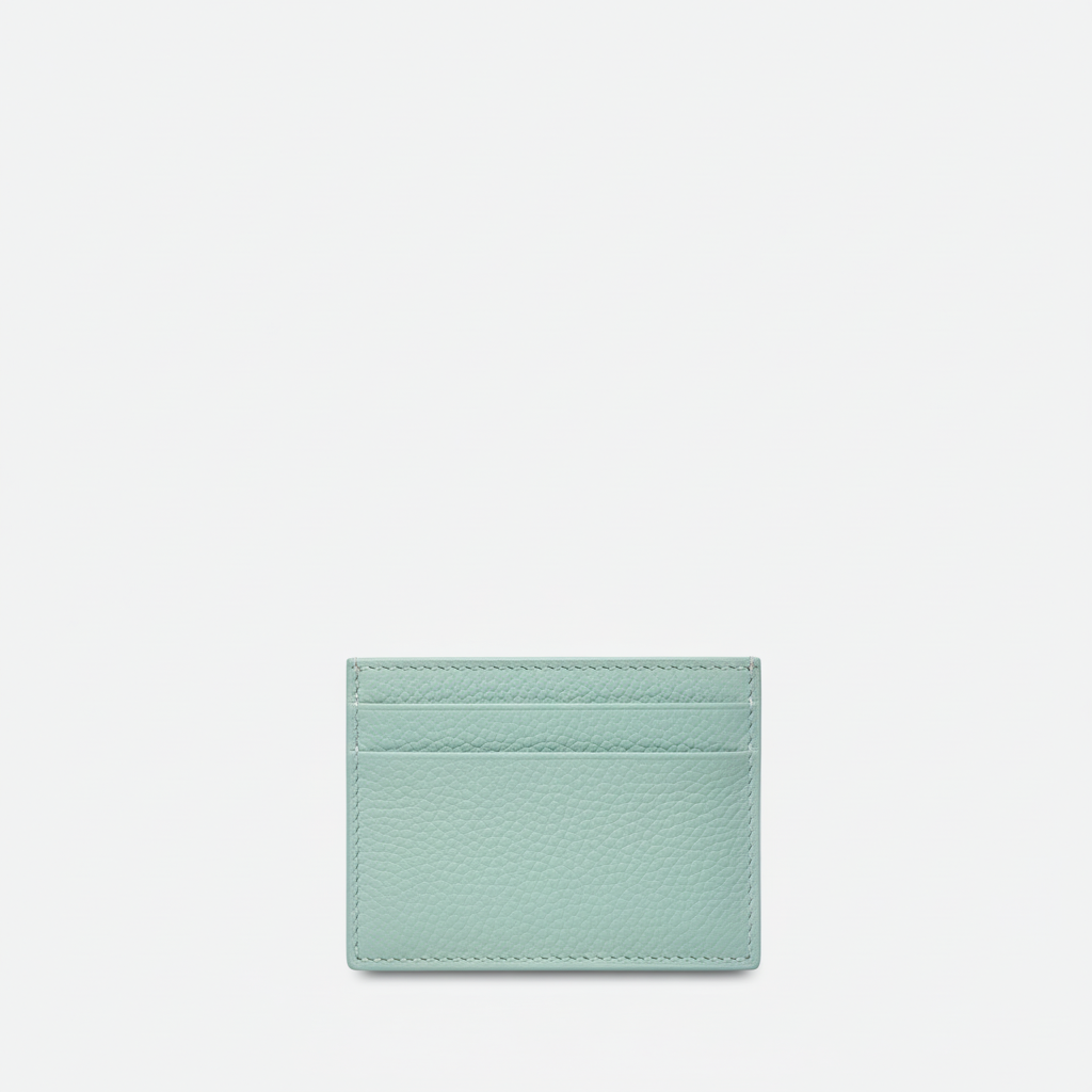 kortholder etui læder bagside med