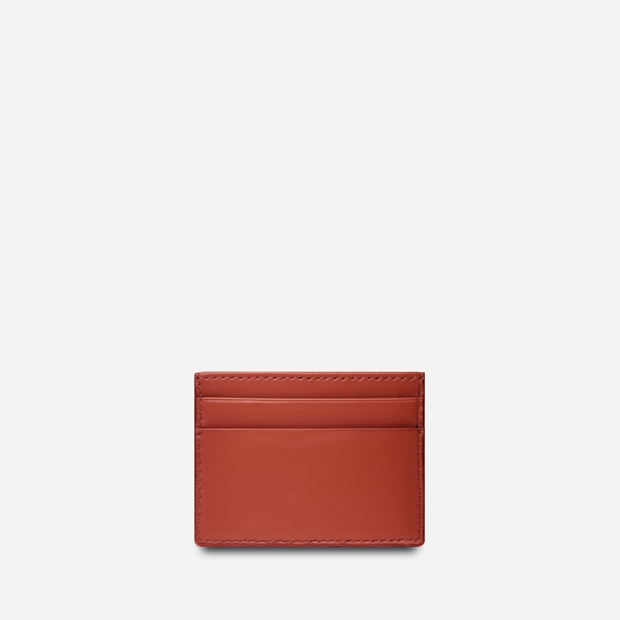 Kortholder dame læder rød, elegant og minimalistisk